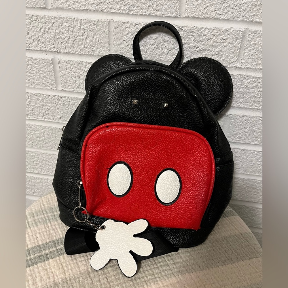 Disney Mickey Mouse Collectible Mini Backpack Purse Bag with Ears